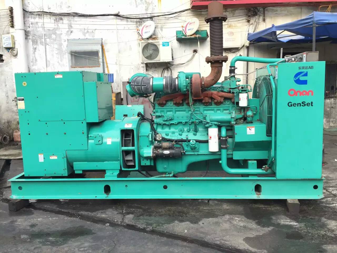 太仓租赁发电机-柴油发电机不正常冒烟的原因